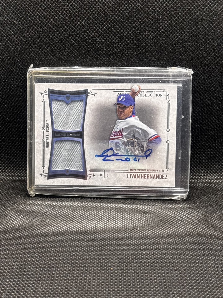 2015 Topps Museum Collection - Auto Livan Hernandez #SSD-LH /199 (AU, MEM)