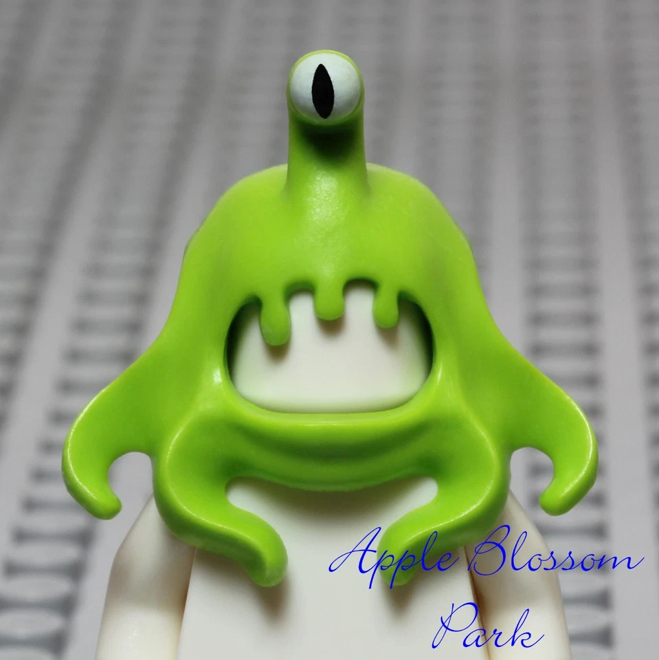 NEW Lego Alien Conquest GREEN CLINGER - Head Brain Mask Minifig 7051 7065 7066 - Image 4 of 4