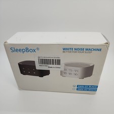 Sleep box White Noise Machine For Better Sleep, SWN-O1, Black,