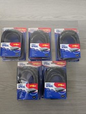 Cable tidy!BLACK.2.5m pack of 5