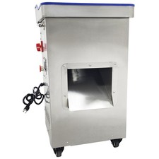 110V Commercial Meat Slicer with 5mm Blade Stainless Steel Meat Cutting Machine