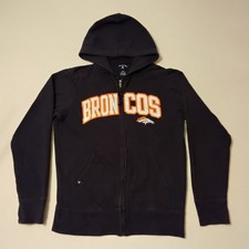 Denver Broncos Antigua Men s M Full Zip Hoodie Jacket NFL Football