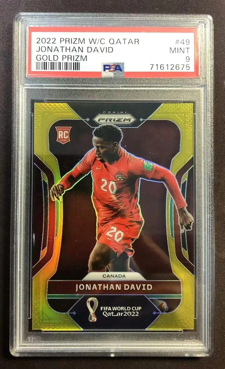 2022 Panini Prizm World Cup Qatar Jonathan David #49 for sale | eBay