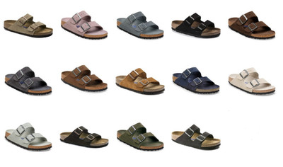 NWT-Birkenstock Arizona Suede Soft Footbed Sandals Unisex Shoes Wide/Narrow