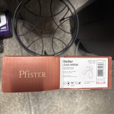 Pfister LG42-WR0K Brushed Nickel Weller 1.2 GPM Single Hole Bathroom Faucet NEW