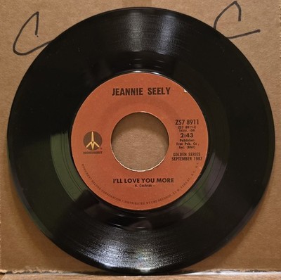 Jeannie Seely: Don't Touch Me / I'll Love You More - Monument Records 45rpm VG+
