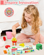 Montessori Toys for 1 2 3 Year Old Boy Girl, Toys for Ages 2-4 Toddlers Kids ...