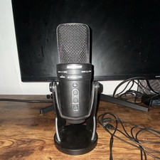 Samson G-Track Pro USB Freestanding Desktop Mic, Mute Button, Black