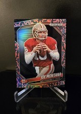 JOE MONTANA 🔥 SSP 2025 Panini Prizm Black Snakeskin Prizm Parallel SP #130 HOF