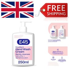 Dermatological Emollient Cream - 250ml Wash for Dry, Itchy, Eczema-Prone Skin