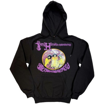 Jimi Hendrix Pullover Hoodie: Are You Experienced (Black) OFFICIAL NEW