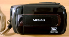 MEDION MD 86652 Full HD Camcorder Touchscreen 5 x Optical Zoom HD 1920 x 1080