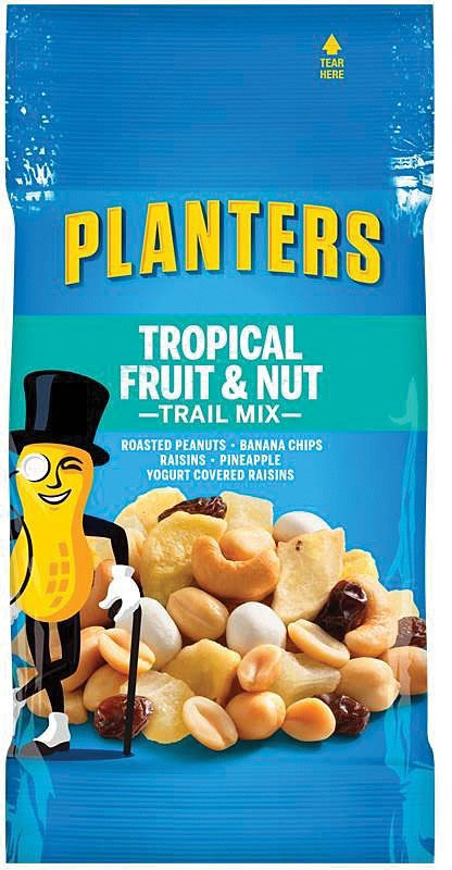 Фруктово-ореховые закуски Planters Trail Mix - упаковка по 2 унции