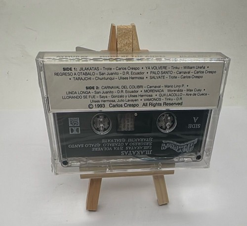 Aymuray Music Of The Andes Cassette Tape Jilakatas Bolivia 1993 Carlos Crespo - Picture 4 of 4