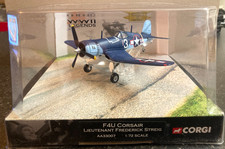 CORGI Aviation 1:72 WWII US VOUGHT F4U CORSAIR Frederick Streig 33007 Boxed