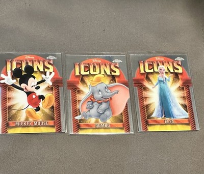 2025 Topps Chrome Disney Icons!  Complete Your Set! Choose Icons 1-40