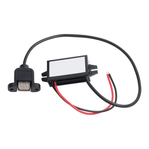 12V to 5V 3A DC Converter USB Adapter for Driving Recorders and Tablets - Afbeelding 6 van 12