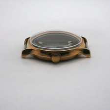 Boîtier De Montre Chronographe Venus - 35,6 Mm - Plaqué Or - Occasion Très Bon état