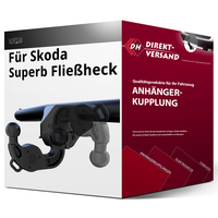 für Skoda Superb FließHeck III Typ 3V3 (Vapos) AnhäNgerkupplung Schwenkbar Neu