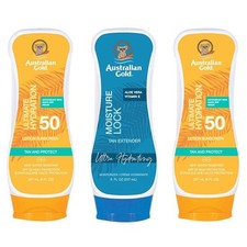 2 x Australian Gold SPF 50 Lotion & Moisture Lock 237ml