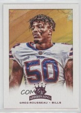 2021 Panini Chronicles Gridiron Kings Pink Greg Rousseau #GK-39 15fy