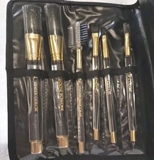 Mary Kay Essential Brush Collection New With Snap Case - 6 Full Size Brush Set