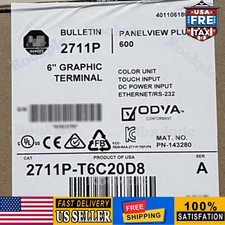 2711P-T6C20D8 PanelView Pl 6 Graphic Terminal 2711P-T6C20D8 US Free Tax