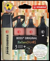 ZakreśLacze Boss Original Nature (4 Sztuki) Stabilo