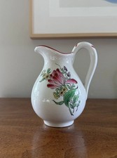 Antique 1880-1922 10&rdquo; Keller & Gu&eacute;rin French Water Pitcher from Lun&eacute;ville France