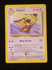 ピジョット Pidgeot 旧裏 Old Back 渦ホロ Holo Pokemon Card Pidgeot