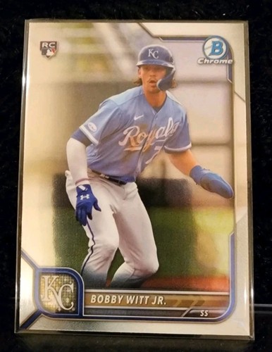 2022 Bowman Chrome Bobby Witt Jr Rookie #77 Royals