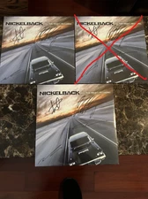 Nickelback All The Right Reasons Vinyl SIGNED COVER By Entire Band Presale