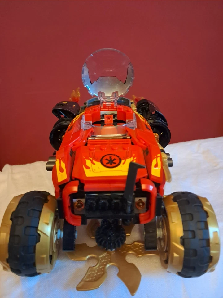 LEGO NINJAGO Legacy 70675 Katana 4x4 Complete + Instructions + rare char minifig, photo 3 of 5