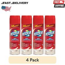 Resolve High Traffic Carpet Foam Cleaner 22 oz 4 Pack Stain Remover