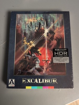 NEW *EXCALIBUR* ARROW VIDEO LIMITED EDITION BOX SET BLU-RAY (SEE PICS)