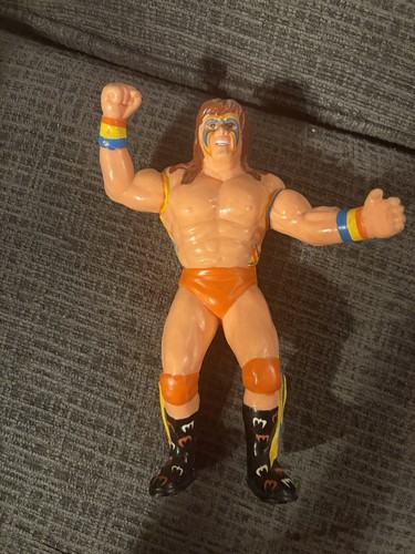 WWF LJN Ultimate Warrior Black Card 1989 Series 6 ...