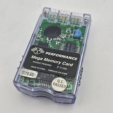 Performance Mega Memory Card P-110A For PS1 and PS2 Tested