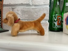 Vintage Miniature Dachshund Steiff "Hexie" Very Nice With Button Under Ear