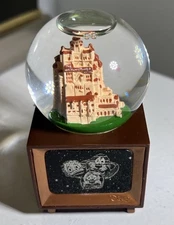 Disney Tower of Terror Snow Globe Hollywood Studios Twilight Zone Ride 3.25”