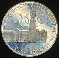 1976 Austria 100 Schillings Silver Coin 0.4938 OZ ASW Excellent Proof Condition