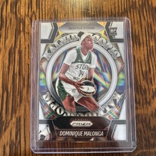 Dominique Malonga 2025 Panini Prizm Kaleidoscopic RC #15 Seattle Storm WNBA Card