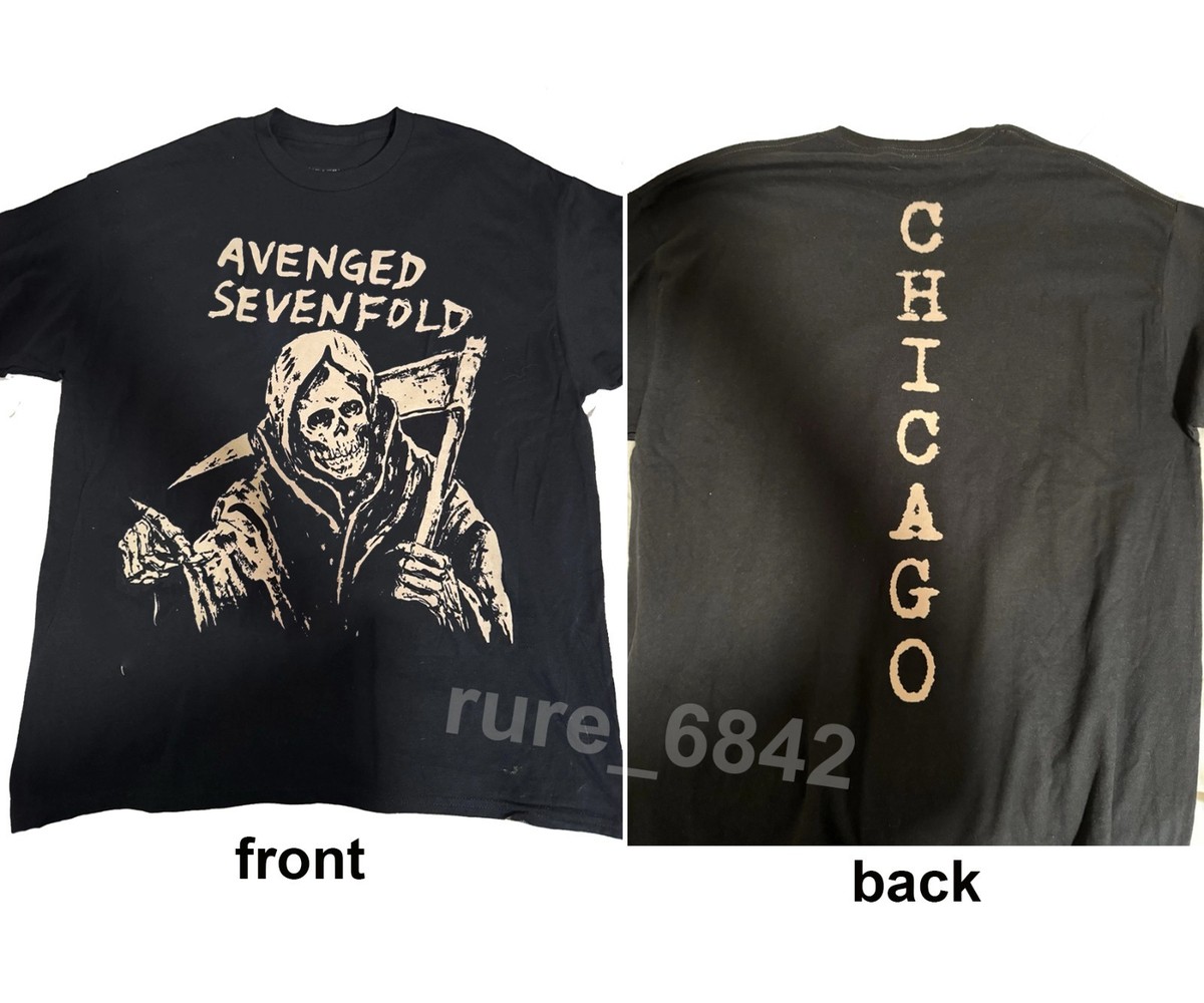 NEW Avenged Sevenfold Chicago 2025 Pop Up Venue Tee Aug 31 2025