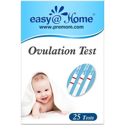 Easy@Home Ovulation Test Strips, 25 Pack Fertility 25 Count (Pack of 1), Blue 