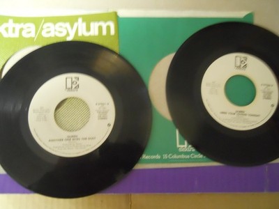 QUEEN-2 RARE WLP 45'S-NEED YOUR LOVING TONIGHT & ANOTHER ONE BITES THE DUST