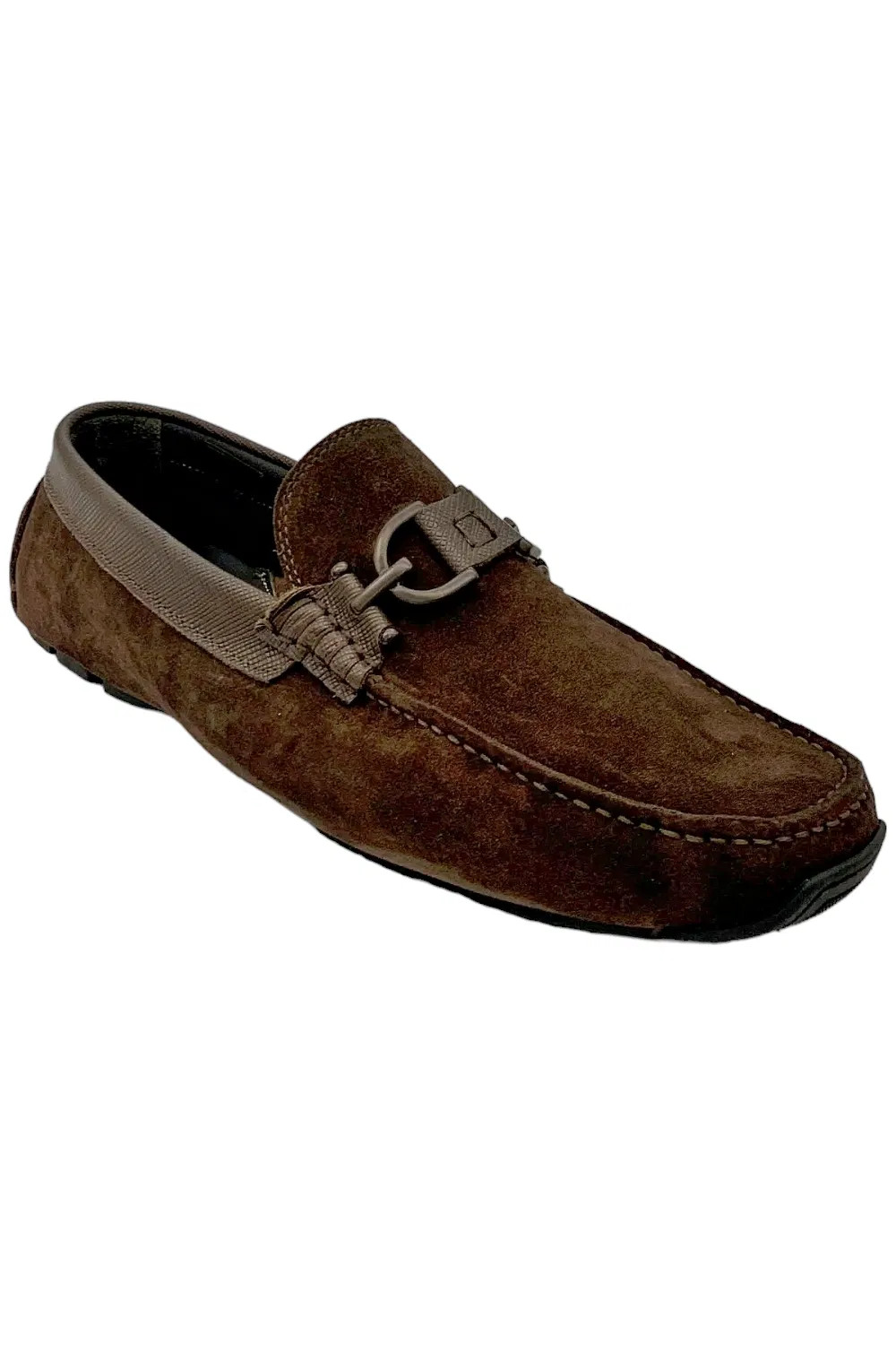 Donald Pliner Mens Dacio Suede Loafers Brown 9590₽
