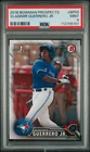 Vladimir Guerrero Jr. 2016 Bowman Prospects #BP55 (PSA 9-Mint) World Series MVP?