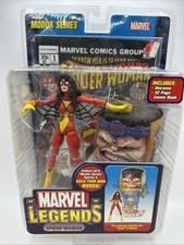 Marvel Legends Spider-Woman Modok Series BAF 2006 Toybiz NEW