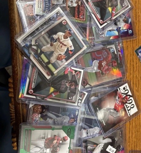 MLB BASEBALL Card Mystery Hot Pack! 10 Cards 1 Hit One Auto/Mem/numbered Per - 第 4/4 張圖片