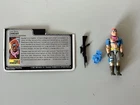 Zandar V1 100% Complete G.I. Joe 1986 Action Figure w/ File Card Near Mint!