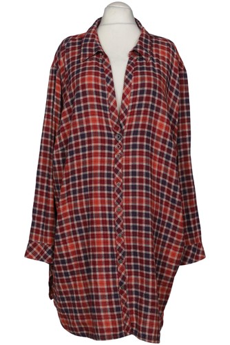 Ulla Popken Bluse Damen Oberteil Hemd Hemdbluse Gr. EU 66 Baumwolle ... #o82z24a